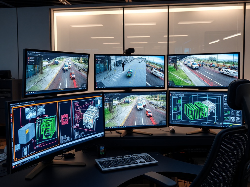 Команда CogniSkill Academy за работой над проектом Computer Vision